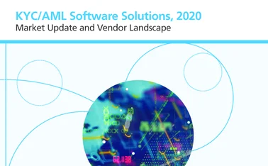 Chartis KYC/AML Solutions 2020 cover