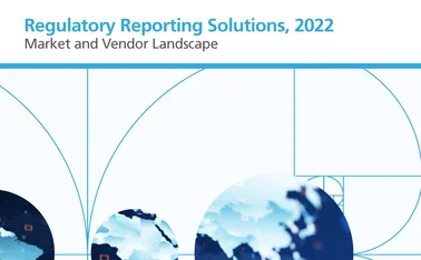 Chartis_Regulatory Reporting Solutions 2022 Quadrant Report Cover