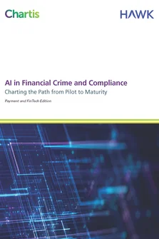 Chartis_Hawk AI in FinCrime Survey_Payment_RR2556_Cover