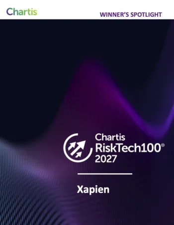 Winner’s Spotlight: Xapien – RiskTech100® 2027 cover
