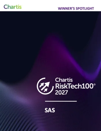 Winner’s Spotlight: SAS – RiskTech100® 2027 cover