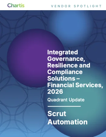 Vendor Spotlight: Scrut Automation – Integrated Governance,  Resilience and Compliance Solutions – Financial Services, 2026