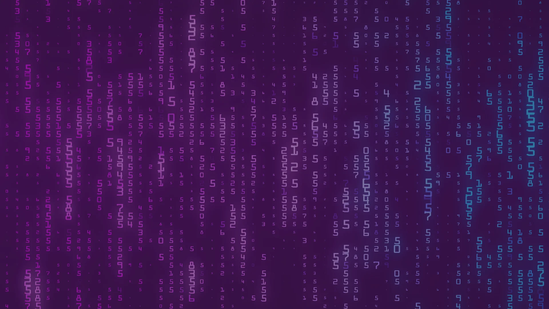 abstract coding in purple and blue