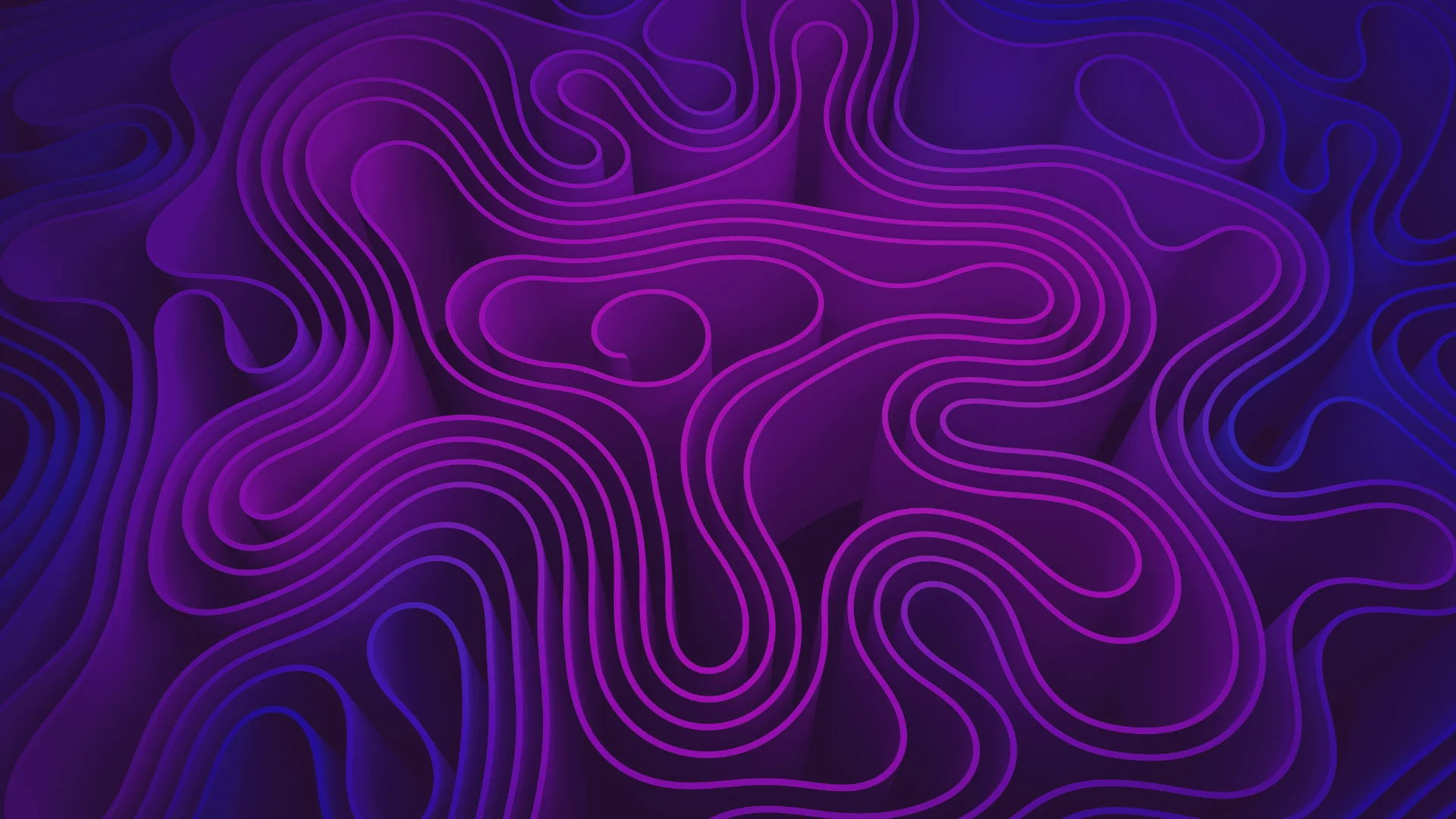 abstract swirl background in blue and purple