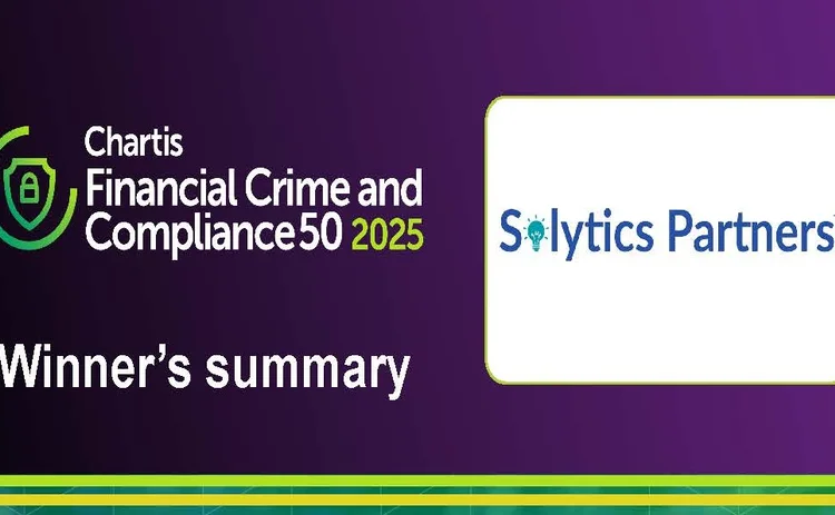 Chartis_FCC50 2025_Winner's Summary_Solytics Partners_RR2529_Cover